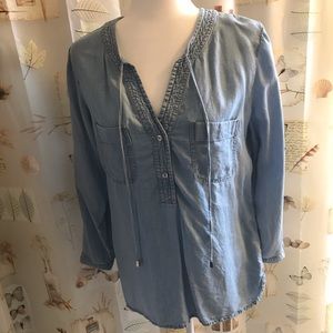 Chambray NY&Co Shirt